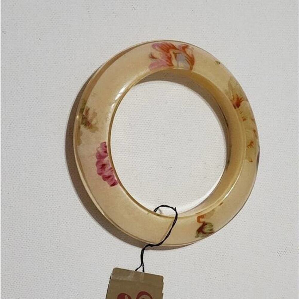 Treska floral Resin bangle bracelet new!!!